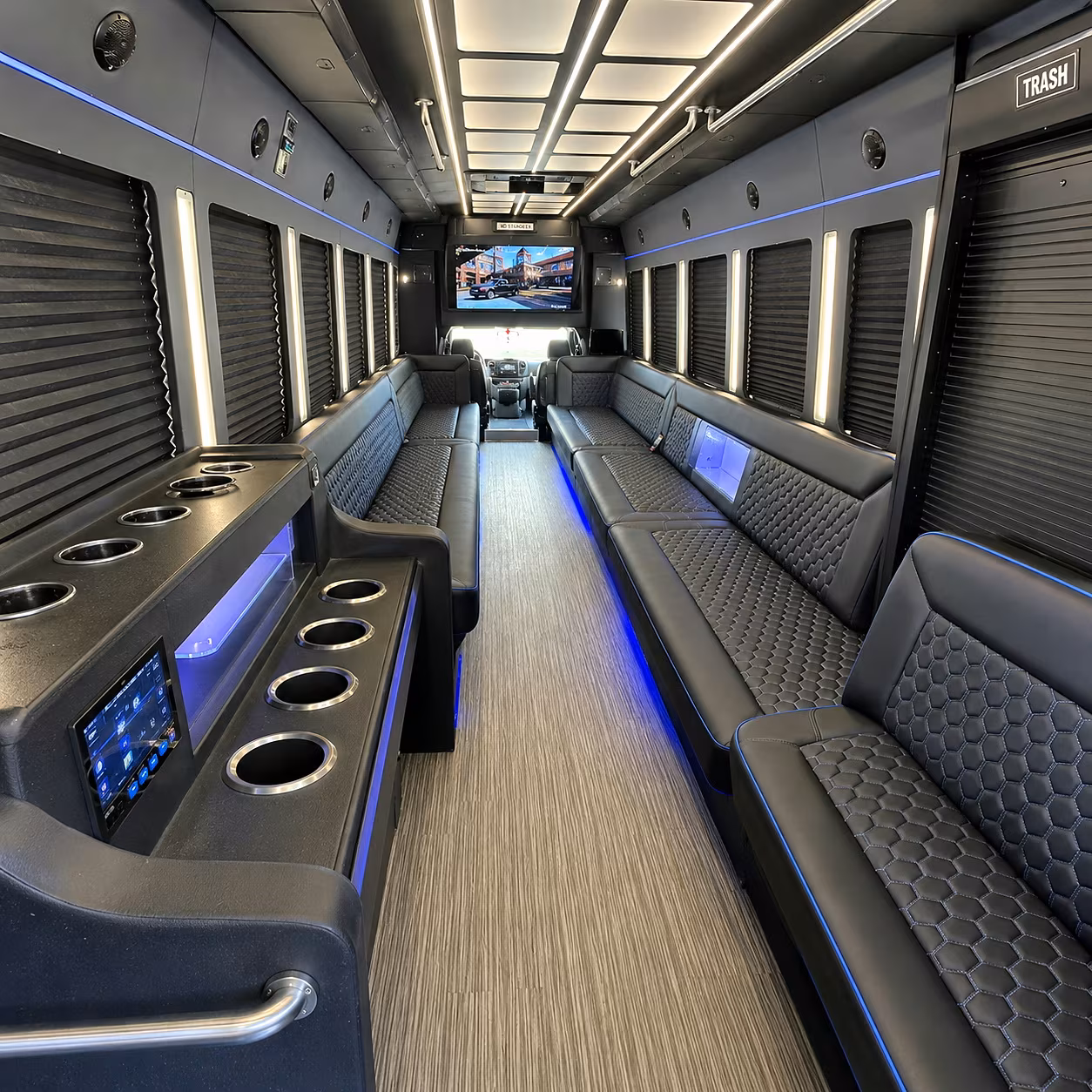broomfield party bus rentals inside