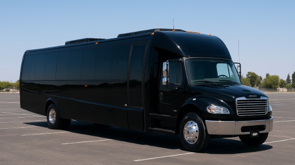 Exterior of Charter Bus Company Broomfield's 30 Passenger Minibus in Broomfield