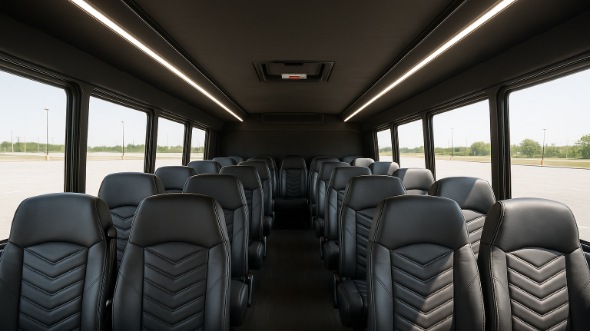 broomfield 20 passenger minibus inside