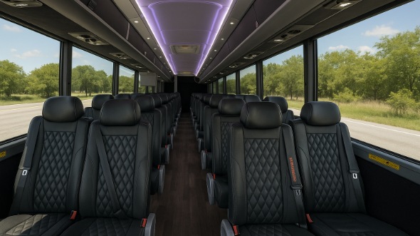 broomfield 25 passenger minibus inside