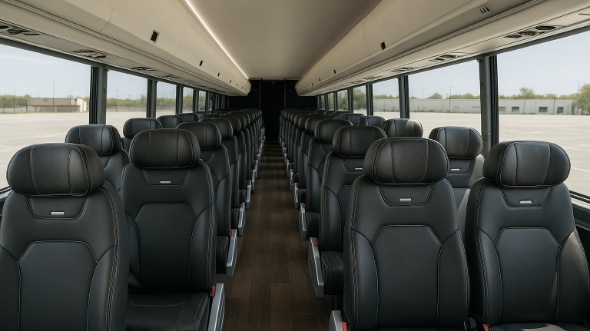 broomfield 30 passenger minibus inside